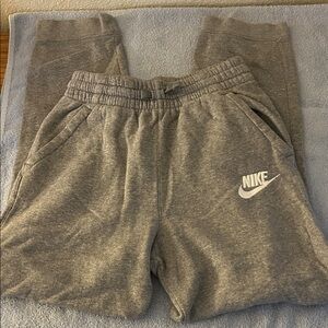 Nike Kids Heather Gray Joggers